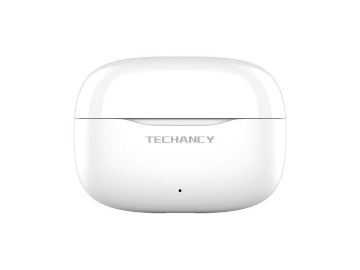 Techancy TWS KP2715 Bluetooth 5.4 Kopfhörer mit HD-Mikrofon, weiß