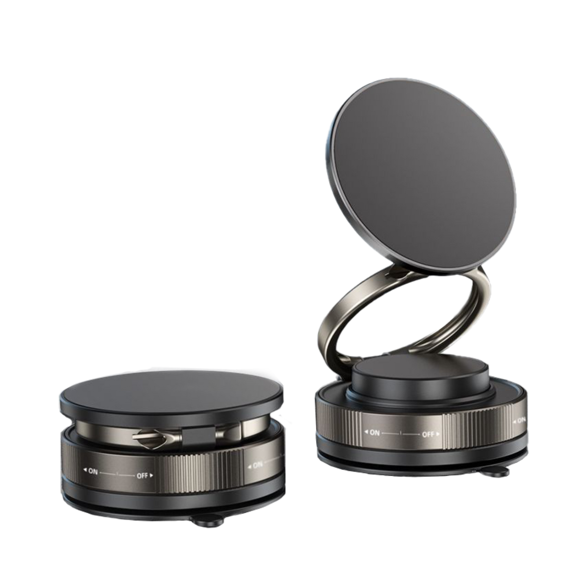Jabees MagMount Flex: magnetische Handyhalterung mit Saugnapf, 360°
