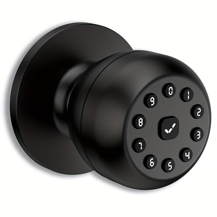 Smart keyless door lock with numeric keypad
