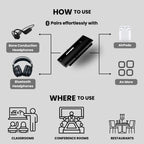 HearLink 3-in-1-Bluetooth-Mikrofon