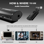 HearLink 3-in-1-Bluetooth-Mikrofon
