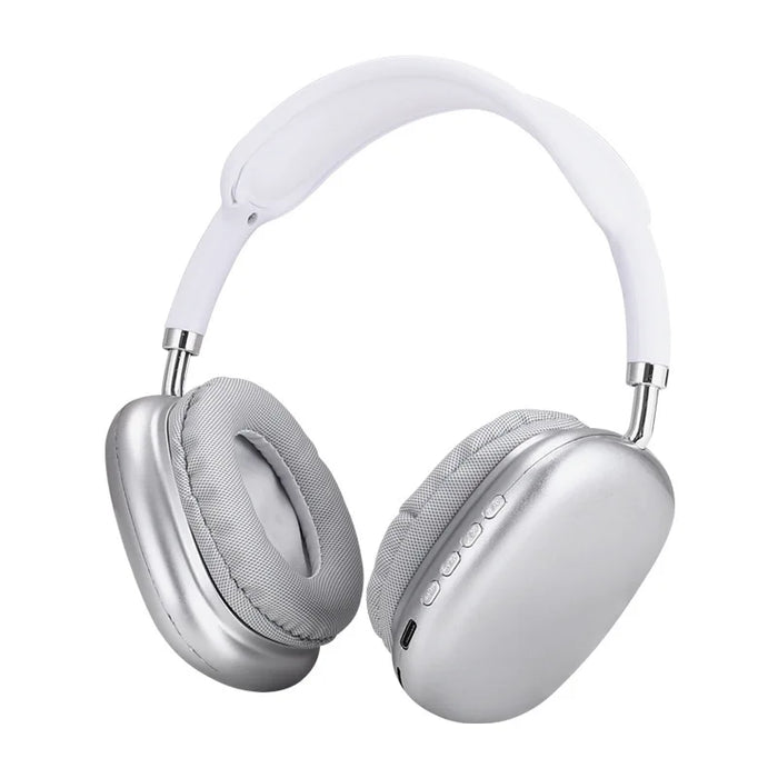 Kabellose Bluetooth-Kopfhörer, weiß
