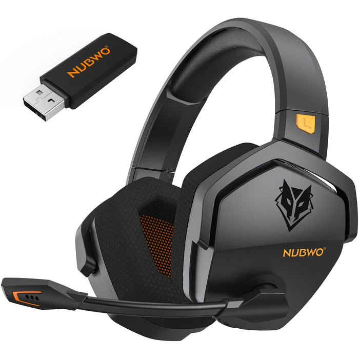 Kabelloses Gaming-Headset mit zwei Verbindungsmodi, orange