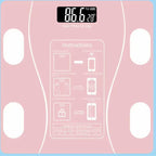 Bluetooth Smart Body Fat Scale Pink-0