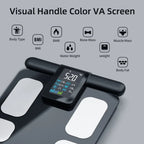 Smart Body Fat Scale with Handle Black-2