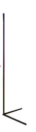 Smarte RGB-Stehlampe für Ecken
