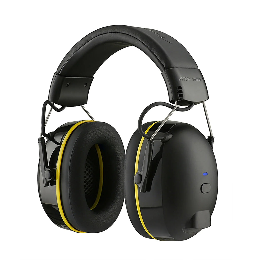 Casque antibruit rechargeable, jaune