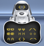 Smart remote-controlled robotic puppy