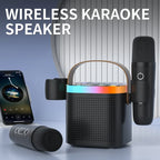 Tragbares Bluetooth-Karaoke-System mit Mikrofonen