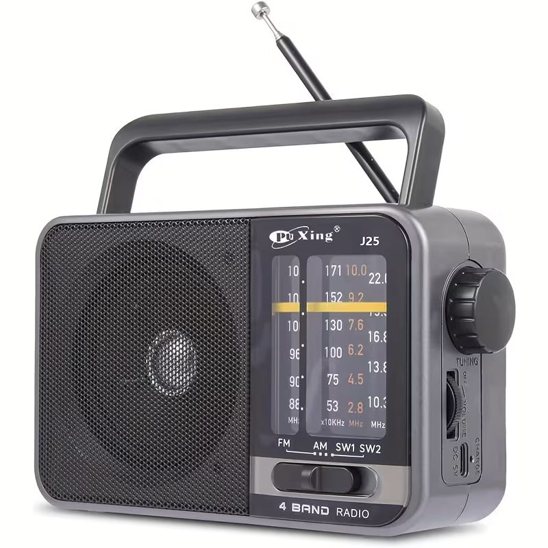 AM/FM-Transistorradio mit USB-Aufladung